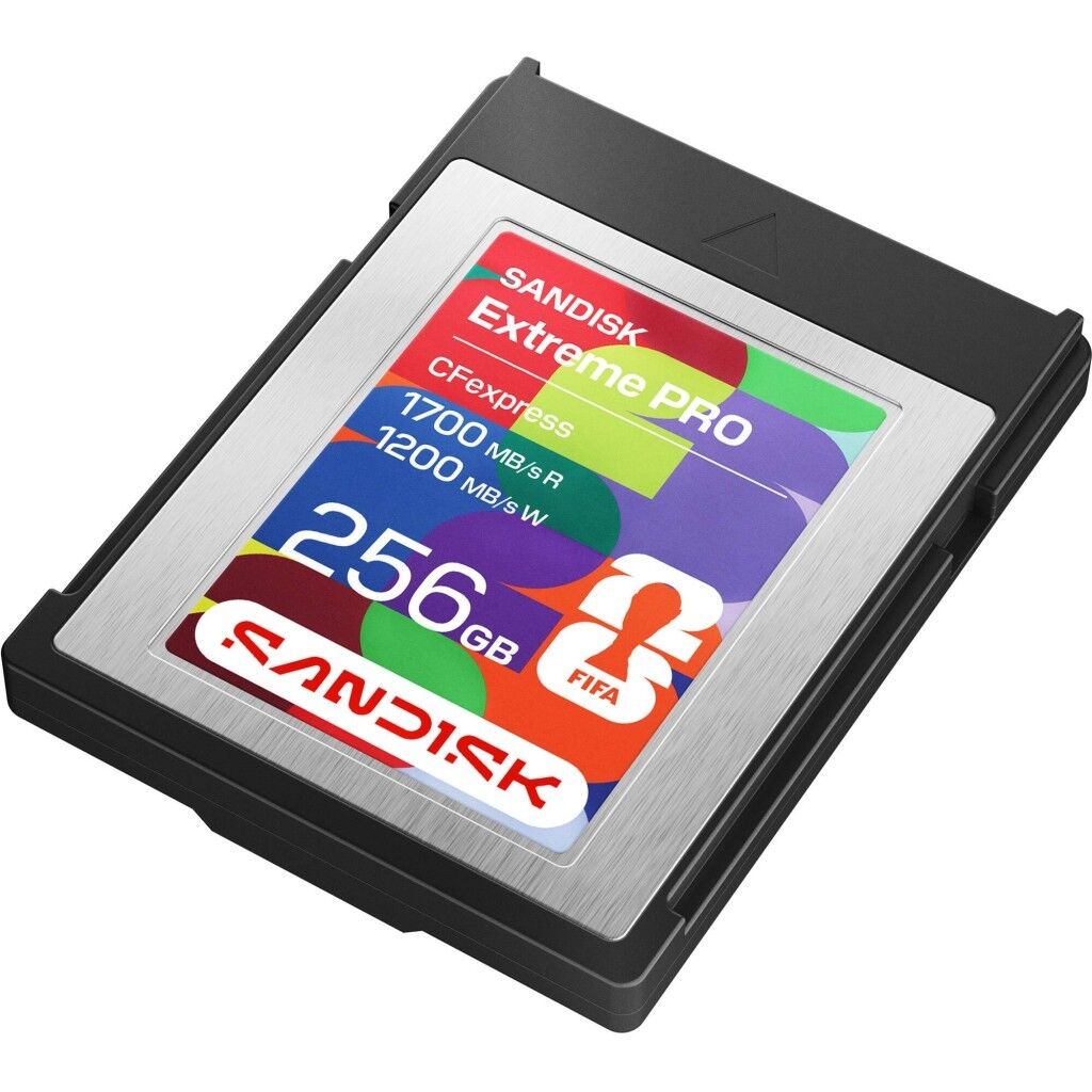SanDisk Extreme PRO 256GB 1700MB/s CFexpress Type B Hafıza Kartı FIFA World Cup 2026 Edition - SDCFE-256G-GF4NN