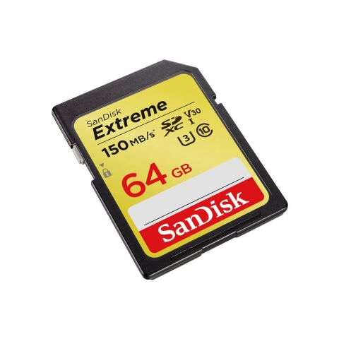 Sandisk Extreme 64GB 150mb/s SDXC Hafıza Kartı