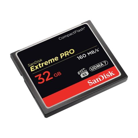 SanDisk Extreme PRO 32GB 160MB/s CompactFlash Hafıza Kartı - SDCFXPS-032G-X46