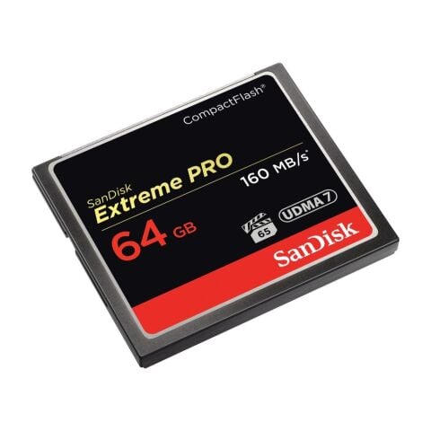 SanDisk Extreme PRO 64GB 160MB/s CompactFlash Hafıza Kartı - SDCFXPS-064G-X46