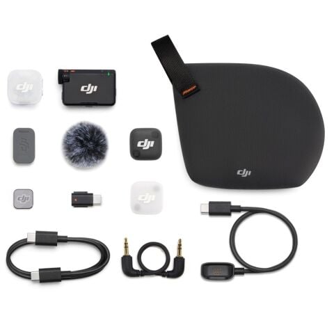 DJI Mic Mini 2 Kablosuz Yaka Mikrofon Seti (1 TX + 1 RX)