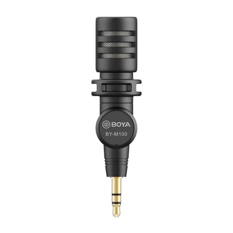 Boya BY-M100 Kompakt 3.5mm Kamera Mikrofonu
