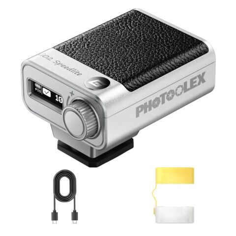 Photoolex G02 Retro Mini Speedlite Kamera Flaşı - LS-201