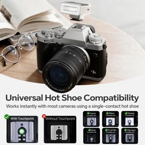 Photoolex G02 Retro Mini Speedlite Kamera Flaşı - LS-201