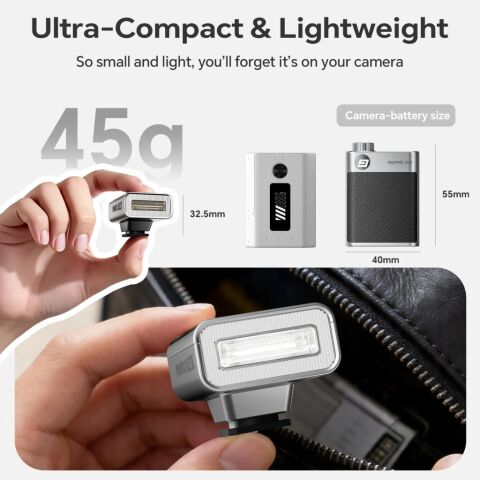 Photoolex G02 Retro Mini Speedlite Kamera Flaşı - LS-201