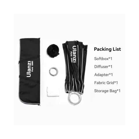 Ulanzi 90cm Bowens Mount Parabolic Softbox L055