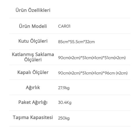 Ulanzi Video Ekipman Arabası X007