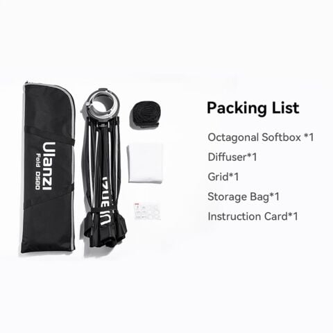 Ulanzi DS80 80cm Bowens Mount Octagon Softbox L069