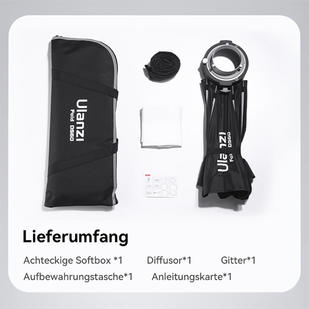 Ulanzi DS60 60cm Bowens Mount Octagon Softbox L067