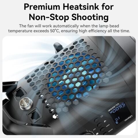 Ulanzi VL-200Bi 200W V-Mount Video Işık L079CNA1