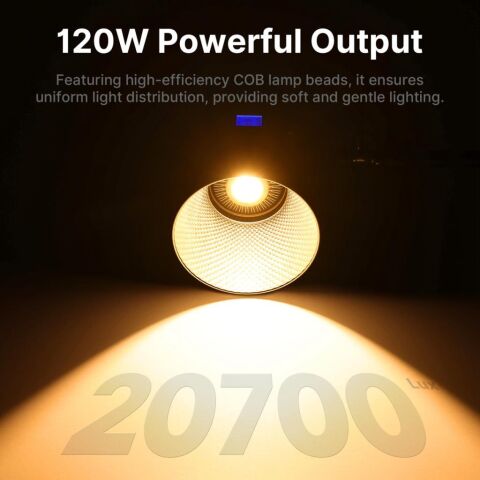 Ulanzi 120W Bi-Color V-Mount Video Işık L065CNA1