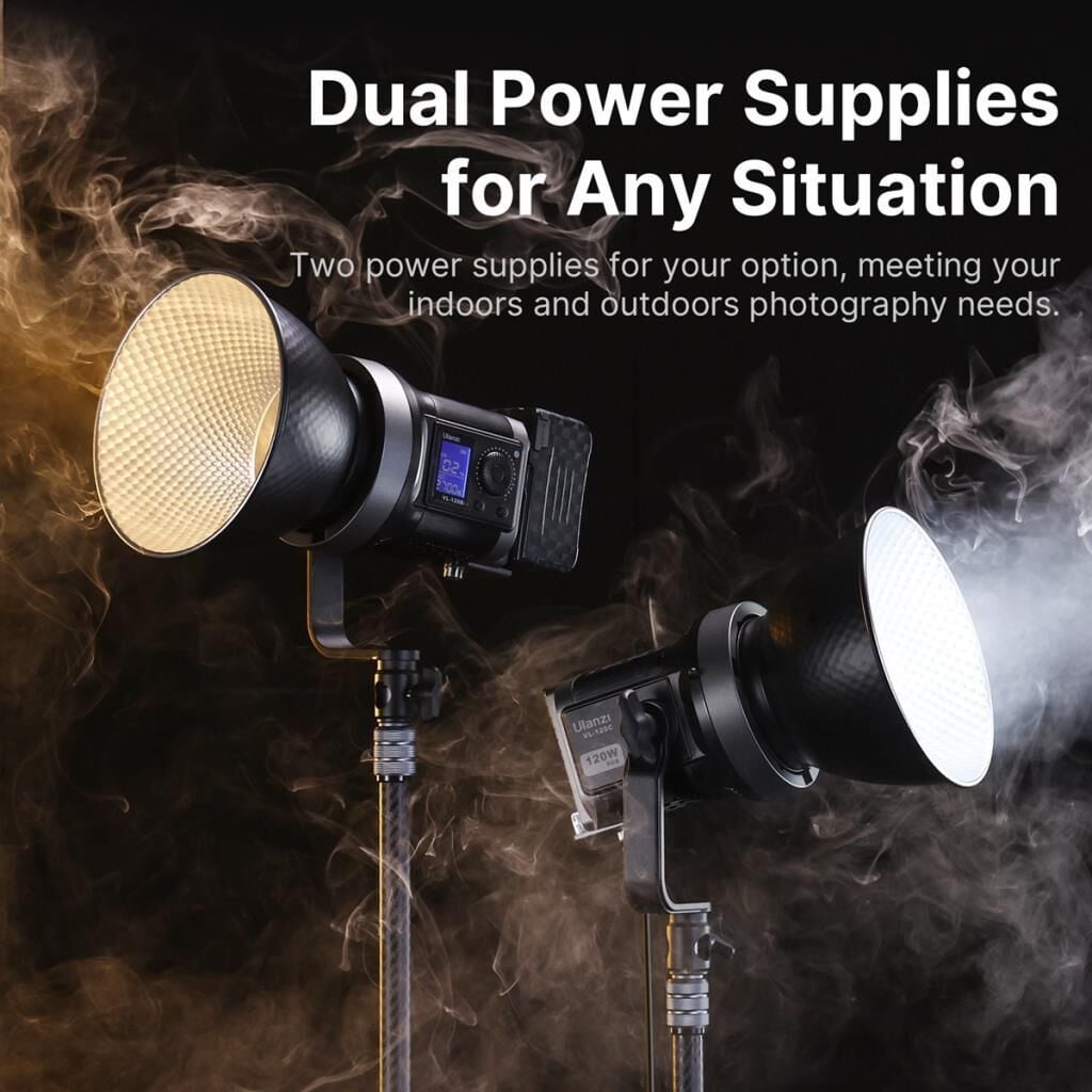 Ulanzi 120W Bi-Color V-Mount Video Işık L065CNA1