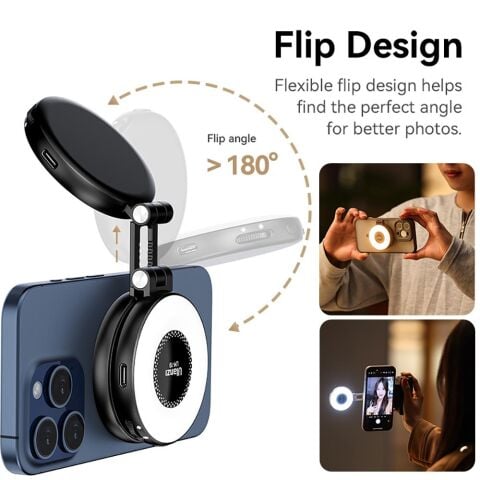 Ulanzi LM19 MagSafe LED Selfie Ring Light Beyaz L015