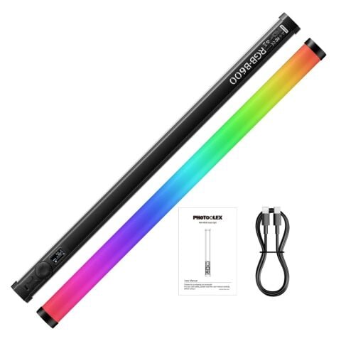 Photoolex B600 60 cm 18.5W APP Kontrollü RGB Tube LED Işık - LS-157-PL