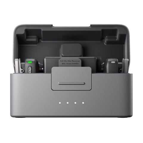 DJI Mic Mini 2 Kişilik Kablosuz Yaka Mikrofonu (2TX+1RX+CC)
