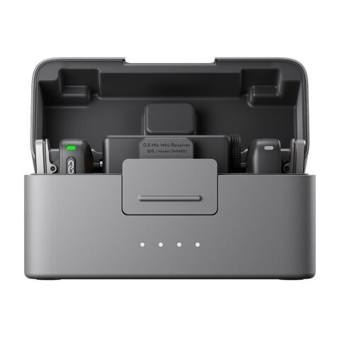 DJI Mic Mini 2 Kişilik Kablosuz Yaka Mikrofonu (2TX+1RX+CC)