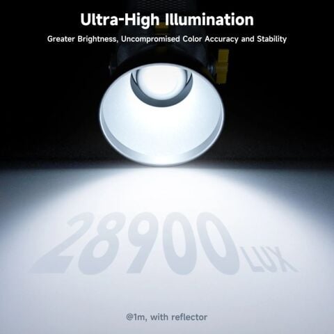 Photoolex LIGHT CONE II 200W COB APP Kontrollü Profesyonel Stüdyo Video Işığı - LS-196-03