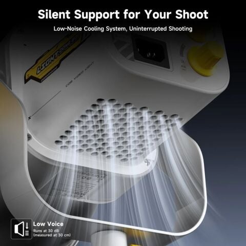 Photoolex LIGHT CONE II 200W COB APP Kontrollü Profesyonel Stüdyo Video Işığı - LS-196-03