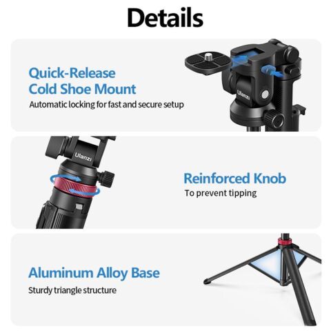 Ulanzi MT-78 185cm Quick-Release Tripod T077GBB1