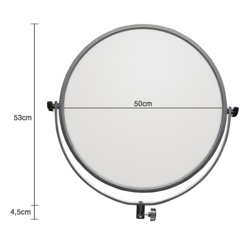 Herigo HR-PH500Bi 50cm 80W 3200K-5600K Bicolor LED Video Fotoğraf Işığı
