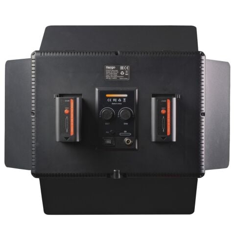 Herigo HR-LED1120 11'' 50W LED Panel Işık LED 2700K-6500K CRI 96+ Barndoor Dolgu Işığı