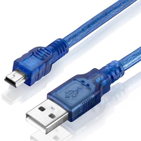 Universal 5-Pin Mini Usb Data ve Şarj Kablosu 5 mt