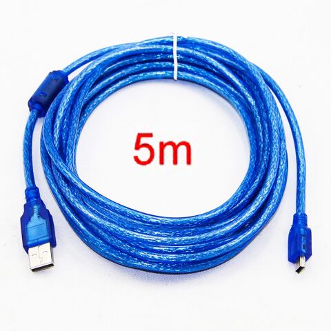 Universal 5-Pin Mini Usb Data ve Şarj Kablosu 5 mt