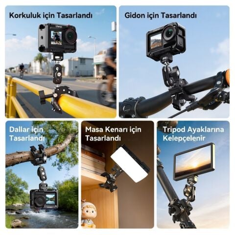 Ulanzi CO78 Super Clamp Magic Arm Dual Ball Head Kit - C084