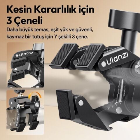 Ulanzi CO78 Super Clamp Magic Arm Dual Ball Head Kit - C084