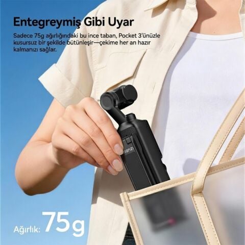 Ulanzi MA66 Manyetik Quick Release Tripod Pocket 3 ve 4 İçin - C110A