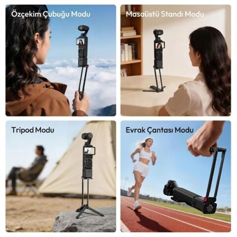 Ulanzi MA66 Manyetik Quick Release Tripod Pocket 3 ve 4 İçin - C110A