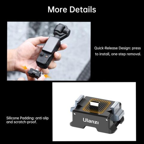Ulanzi PK-10 Pocket 3 Expansion Adaptör C029