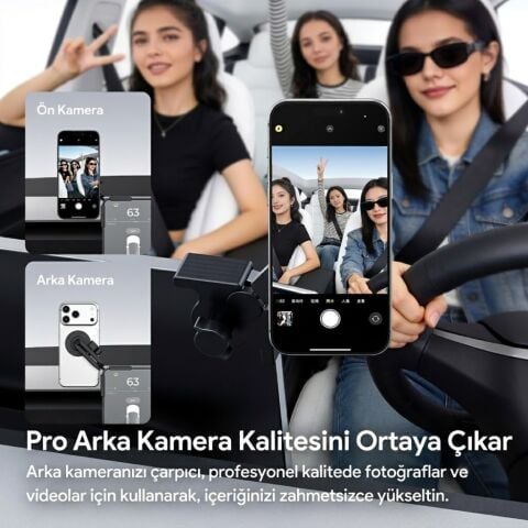 Ulanzi SK28 Manyetik Araç Telefon Tutucu Tesla Model 3 Y S X Uyumlu - S012