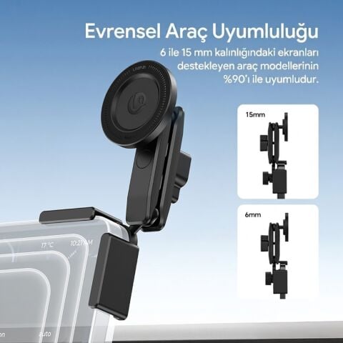 Ulanzi SK28 Manyetik Araç Telefon Tutucu Tesla Model 3 Y S X Uyumlu - S012