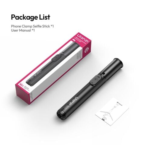 Ulanzi SK27 Telefon Tutuculu Uzatılabilir Selfie Çubuğu Tripod - S017