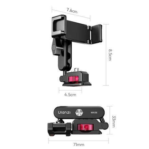 Ulanzi MA56 4 in 1 Metal Telefon Tutucu Tripod Aparatı - S042