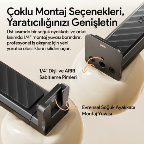 Ulanzi CA15 OneLock Tablet Tutucu Tripod Aparatı - C072