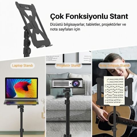 Ulanzi VIJIM LT-01 Çok Amaçlı Projektör Laptop ve Tablet Standı - 2683