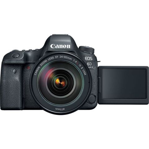 Canon EOS 6D Mark II 24-105mm F4L DSLR Fotoğraf Makinesi