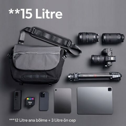 Ulanzi TE88 15L Profesyonel Fotoğraf Makinesi Omuz Çantası - B167