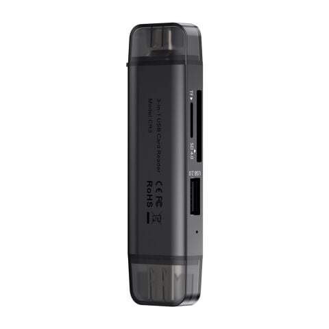 Ulanzi CR3 3 İn 1 USB-C USB-A Kart Okuyucu SD MicroSD - X147