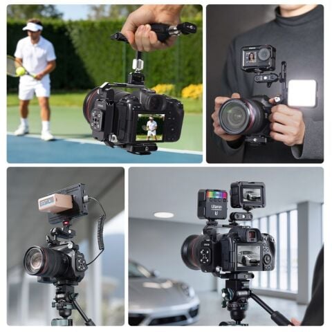 Ulanzi XJ01 Uka Universal Foldable Camera Cage Katlanabilir Kamera Kafesi - C116