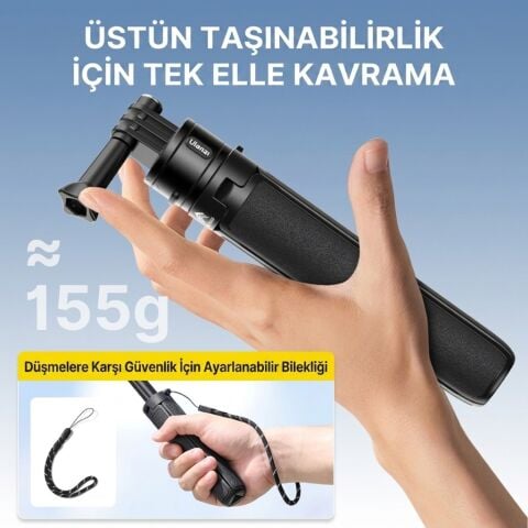 Ulanzi MT-74 Go-Quick II 52 cm Manyetik Aksiyon Kamera Tripodu Uzatma Çubuğu - T045GBB1