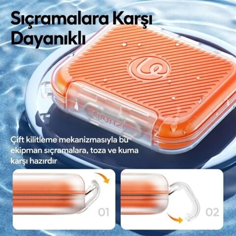 Ulanzi CC01 Mini SD TF CFexpress Hafıza Kartı Saklama Kutusu - C055
