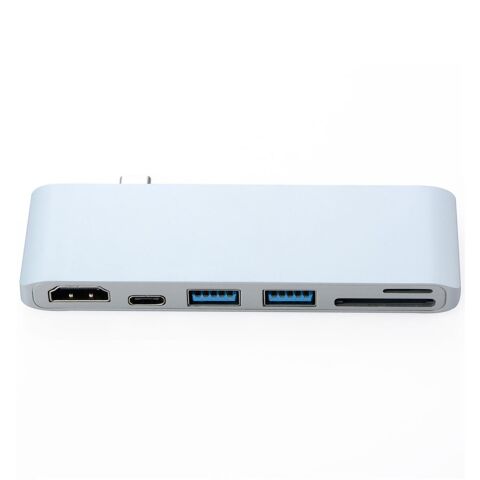 Type-c 6in1 HDMI USB TF SD Çevirici Hub 4K