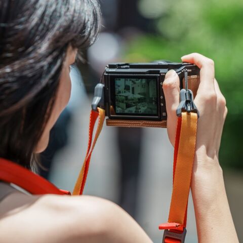 FALCAM Maglink Lite V2 Manyetik Quick Release Fotoğraf Makinesi Askısı Kırmızı - M00B5102R