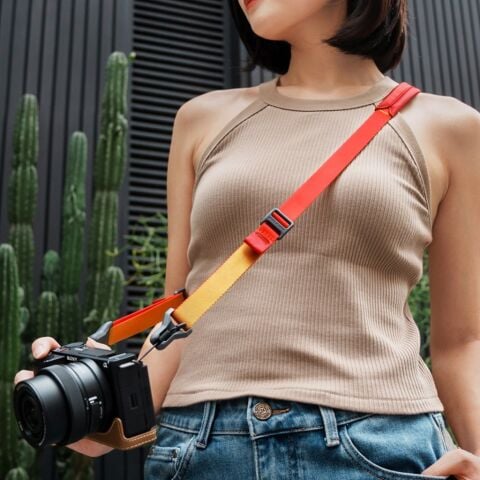 FALCAM Maglink Lite V2 Manyetik Quick Release Fotoğraf Makinesi Askısı Kırmızı - M00B5102R