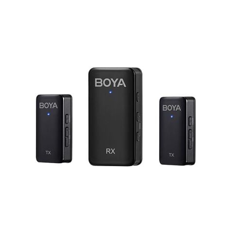 Boya BY-WMic5-M2 Ultra Kompakt Çift Kanallı Kablosuz İkili Yaka Mikrofonu