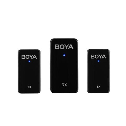 Boya BY-WMic5-M2 Ultra Kompakt Çift Kanallı Kablosuz İkili Yaka Mikrofonu