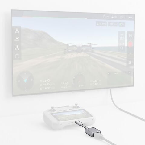Sanger USB 3.1 Type-C to HDMI 4K Görüntü Aktarım Adaptörü - Telefon, Tablet, Laptop, RC 2 Drone Kumanda, TV ve Monitör Uyumlu